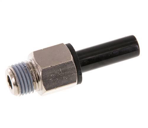 Racor de 3/8'' x 1/4'' NPT con rosca macho Latón/PBT NBR [2 piezas]