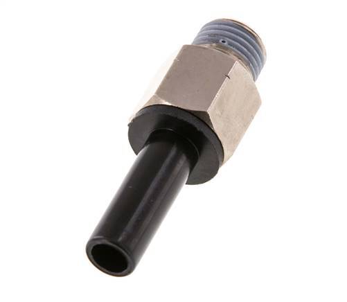 Racor de 3/8'' x 1/4'' NPT con rosca macho Latón/PBT NBR [2 piezas]