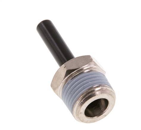 Racor de 1/4'' x 3/8'' NPT con rosca macho Latón/PBT NBR [2 piezas]