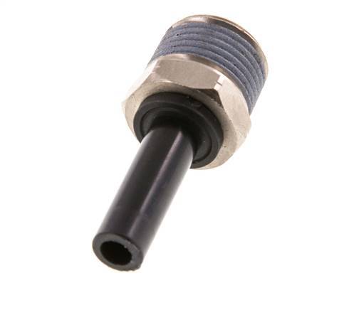 Racor de 5/16'' x 3/8'' NPT con rosca macho Latón/PBT NBR [2 piezas]