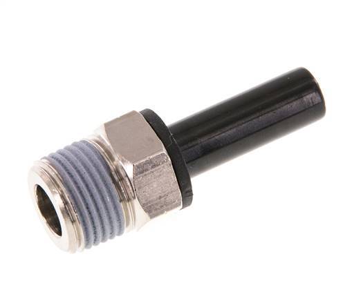 Racor de 3/8'' x 3/8'' NPT con rosca macho Latón/PBT NBR [2 piezas]