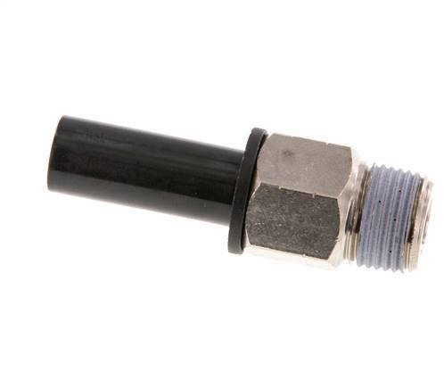 Racor de 3/8'' x 1/2'' NPT con rosca macho Latón/PBT NBR [2 piezas]