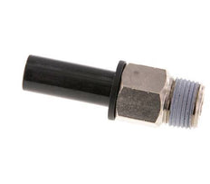 Racor de 3/8'' x 1/2'' NPT con rosca macho Latón/PBT NBR [2 piezas]