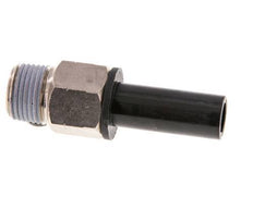 Racor de 3/8'' x 1/2'' NPT con rosca macho Latón/PBT NBR [2 piezas]