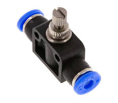 Silenciador de control de flujo Recto 3,97 mm (5/32 pulgadas) Latón/PBT