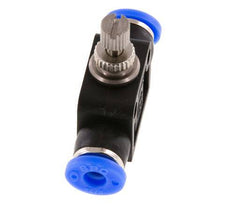 Silenciador de control de flujo Recto 3,97 mm (5/32 pulgadas) Latón/PBT