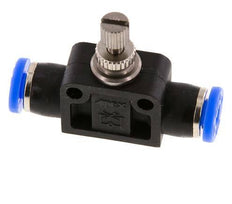 Silenciador de control de flujo Recto 3,97 mm (5/32 pulgadas) Latón/PBT