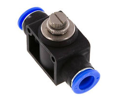 Silenciador de control de flujo recto de 1/2 pulgada (12,7 mm) de latón/PBT