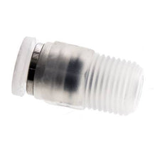 Racor de 4mm x R1 8'' con rosca macho PA/POM NBR