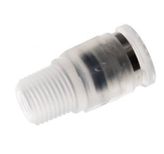 Racor de 6mm x R1 8'' con rosca macho PA/POM NBR