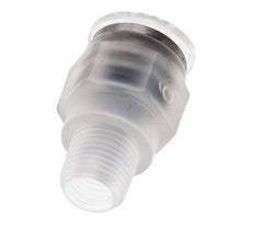 Racor de 8mm x R1 8'' con rosca macho PA/POM NBR
