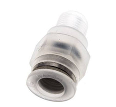 Racor de 8mm x R1 8'' con rosca macho PA/POM NBR