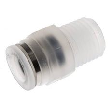 Racor de 8mm x R1 4'' con rosca macho PA/POM NBR