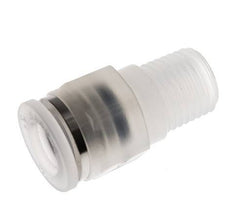 Racor de 10mm x R1 4'' con rosca macho PA/POM NBR