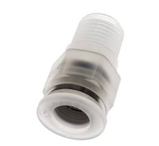 Racor de 10mm x R1 4'' con rosca macho PA/POM NBR