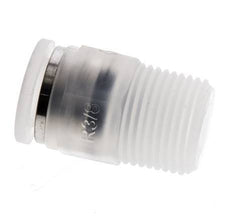 Racor de 10mm x R3/8'' con rosca macho Latón FKM