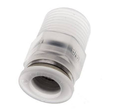 Racor de 10mm x R3/8'' con rosca macho Latón FKM