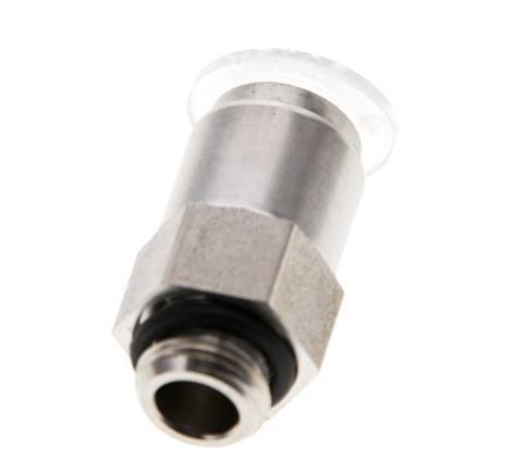 Racor de 8mm x G1/8'' con rosca macho PA/Acero inoxidable EPDM