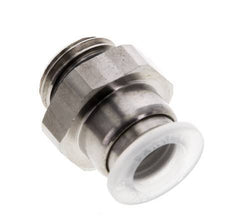 Racor de 8mm x G1/4'' con rosca macho PA/Acero inoxidable EPDM