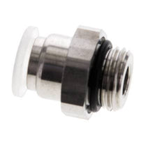 Racor de 8mm x G1/4'' con rosca macho PA/Acero inoxidable EPDM