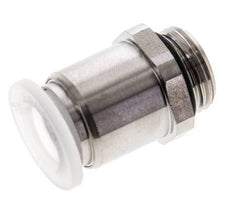 Racor de 12mm x G3/8'' con rosca macho PA/Acero inoxidable EPDM