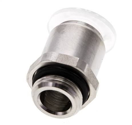 Racor de 12mm x G3/8'' con rosca macho PA/Acero inoxidable EPDM