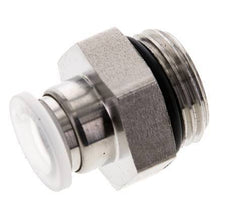 Racor de 10mm x G1/2'' con rosca macho PA/Acero inoxidable EPDM