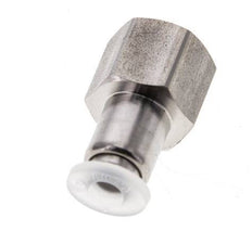 Racor de 4mm x G1/8'' con rosca hembra Acero inoxidable/PA EPDM/PTFE