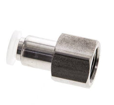 Racor de 4mm x G1/8'' con rosca hembra Acero inoxidable/PA EPDM/PTFE