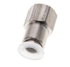 Racor de 6mm x G1/8'' con rosca hembra Acero inoxidable/PA EPDM/PTFE