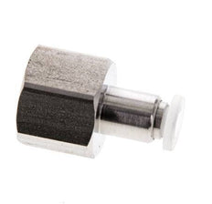 Racor de 4mm x G1/4'' con rosca hembra Acero inoxidable/PA EPDM/PTFE