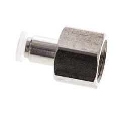 Racor de 4mm x G1/4'' con rosca hembra Acero inoxidable/PA EPDM/PTFE