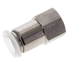 Racor de 10mm x G1/4'' con rosca hembra Acero inoxidable/PA EPDM/PTFE