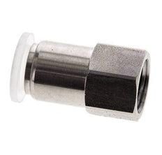 Racor de 10mm x G1/4'' con rosca hembra Acero inoxidable/PA EPDM/PTFE
