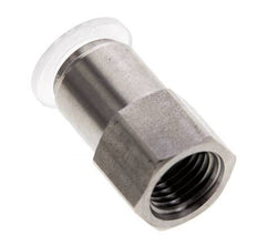 Racor de 10mm x G1/4'' con rosca hembra Acero inoxidable/PA EPDM/PTFE