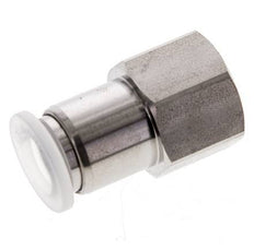 Racor de 10mm x G3/8'' con rosca hembra Acero inoxidable/PA EPDM/PTFE
