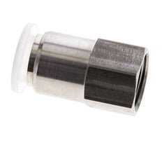 Racor de 12mm x G3/8'' con rosca hembra Acero inoxidable/PA EPDM/PTFE