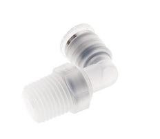 Racor de 6mm x R1/4'' 90deg con rosca macho Latón FKM Giratorio