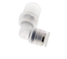 Racor de 6mm x R1/4'' 90deg con rosca macho Latón FKM Giratorio