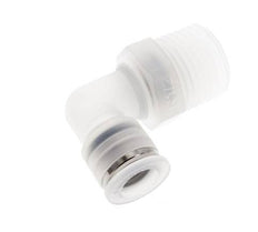 Codo de 90 grados 10mm x R1/2'' con rosca macho Latón FKM Giratorio