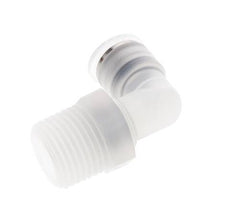 Codo de 90 grados 10mm x R1/2'' con rosca macho Latón FKM Giratorio