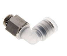 Racor de 6mm x G1/8'' 90deg con rosca macho PA/Acero inoxidable EPDM Giratorio