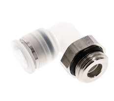 Codo de 90 grados 12mm x G1/2'' con rosca macho PA/Acero inoxidable EPDM Giratorio