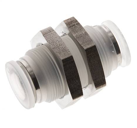 Racor de 10mm PA EPDM/PTFE Bulkhead