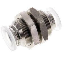 Racor de 12mm Acero inoxidable/PA EPDM/PTFE Pasamuros