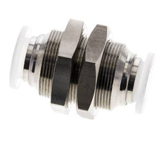 Racor de 12mm Acero inoxidable/PA EPDM/PTFE Pasamuros