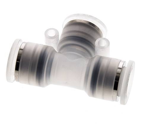 Racor en T de 12 mm PA 66 NBR