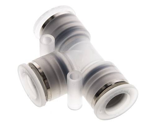 Racor en T de 12 mm PA 66 NBR