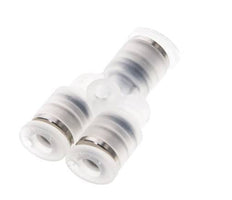 Racor rápido en Y de 4 mm PA 66 NBR