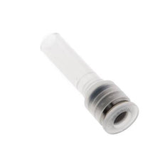 Racor de 6mm x 8mm con enchufe PA 66 NBR